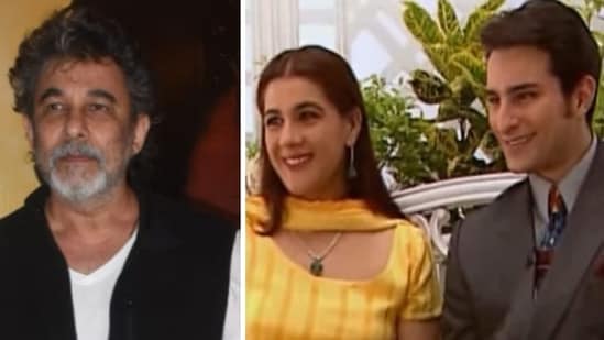 Deepak Tijori recalled that Amrita Singh stopped Saif Ali Khan from supporting his film.
