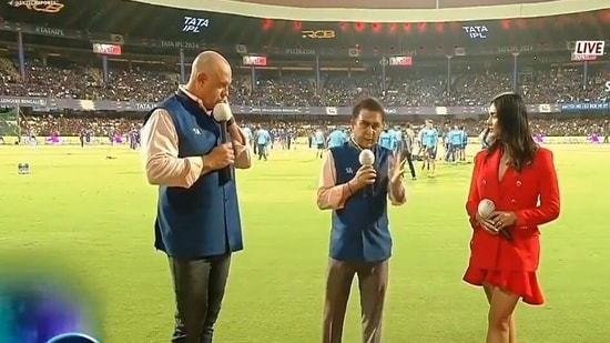 Sunil Gavaskar was unhappy with the broadcasters over a Virat Kohli interview