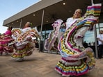 Folklorico dancers from the group Viva Mexico perform their routine during a Cinco de Mayo celebration. The United States is gearing up for Cinco de Mayo. Music, all-day happy hours, and deals on tacos are planned at venues across the country on in a celebration with widely misunderstood origins that is barely recognized south of the border. 