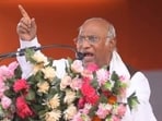 Congress president Mallikarjun Kharge (HT Photo/Sourced)