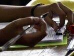 NEET UG 2024: The NTA informed that incorrect question papers were distributed at an exam center in Rajasthan's Sawai Madhopur area. The agency later conducted the exam of 120 affected students at the center. (HT file image)