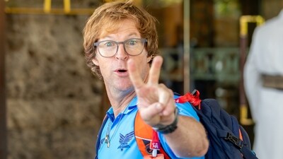 LSG fielding coach Jonty Rhodes in Lucknow (Instagram/LSG)