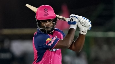 A lie that never hurt anyone. In fact, Sanju Samson and Rajasthan Royals only benefitted from it (AFP) A lie that never hurt anyone. In fact, Sanju Samson and Rajasthan Royals only benefitted from it (AFP)