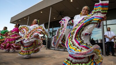 Folklorico dancers from the group Viva Mexico perform their routine during a Cinco de Mayo celebration. The United States is gearing up for Cinco de Mayo. Music, all-day happy hours, and deals on tacos are planned at venues across the country on in a celebration with widely misunderstood origins that is barely recognized south of the border. (Eli Hartman/Odessa American via AP, File) Folklorico dancers from the group Viva Mexico perform their routine during a Cinco de Mayo celebration. The United States is gearing up for Cinco de Mayo. Music, all-day happy hours, and deals on tacos are planned at venues across the country on in a celebration with widely misunderstood origins that is barely recognized south of the border. (Eli Hartman/Odessa American via AP, File)