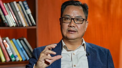 Union Minister and BJP leader Kiren Rijiju (PTI)