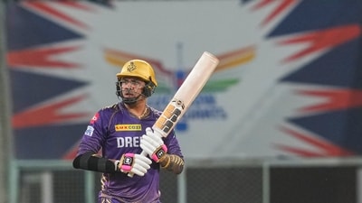 Earlier, Sunil Narine continued his sublime form with the bat and smashed 81 runs to help Kolkata Knight Riders post a mammoth 235/6 in 20 overs - the highest score at Ekana. (PTI) Earlier, Sunil Narine continued his sublime form with the bat and smashed 81 runs to help Kolkata Knight Riders post a mammoth 235/6 in 20 overs - the highest score at Ekana. (PTI)