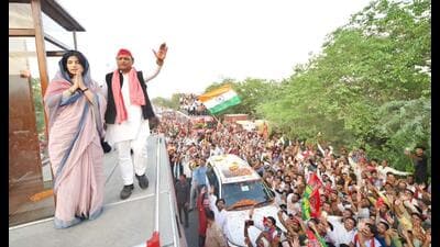 Samajwadi Party’s national spokesperson Ameeque Jamei denied the allegations. (HT photo) Samajwadi Party’s national spokesperson Ameeque Jamei denied the allegations. (HT photo)