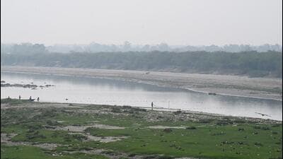 These 22 drains were selected as they have direct outfall in Yamuna, and stretches of these are managed by multiple agencies. (Sunil Ghosh/HT Photo) These 22 drains were selected as they have direct outfall in Yamuna, and stretches of these are managed by multiple agencies. (Sunil Ghosh/HT Photo)