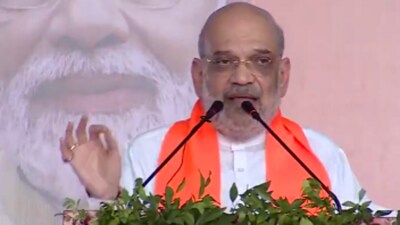 Union home minister and BJP leader Amit Shah (Twitter Photo)