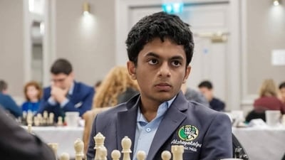Though Kramnik didn’t name Nihal explicitly, another X user did and the 19-year old’s manager Priyadarshan Banjan took to the platform to respond to Kramnik’s charge and challenged him to a face-to-face esport style playoff against Nihal. (Nihal Sarin FB) Though Kramnik didn’t name Nihal explicitly, another X user did and the 19-year old’s manager Priyadarshan Banjan took to the platform to respond to Kramnik’s charge and challenged him to a face-to-face esport style playoff against Nihal. (Nihal Sarin FB)