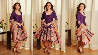 On the work front, Aditi Rao Hydari was recently seen in Sanjay Leela Bhansali's Heeramandi: The Diamond Bazaar. Starring Manisha Koirala, Sonakshi Sinha, Richa Chadha, Sanjeeda Sheikh and Sharmin Segal, the series premiered on May 1 on Netflix. (Instagram) On the work front, Aditi Rao Hydari was recently seen in Sanjay Leela Bhansali's Heeramandi: The Diamond Bazaar. Starring Manisha Koirala, Sonakshi Sinha, Richa Chadha, Sanjeeda Sheikh and Sharmin Segal, the series premiered on May 1 on Netflix. (Instagram)