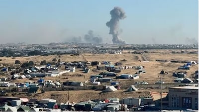 Israel has vowed to enter the southern Gaza city and flush out Hamas forces there, but has faced mounting pressure to hold fire as the operation could derail fragile humanitarian efforts in Gaza and endanger many more lives. (Reuters) Israel has vowed to enter the southern Gaza city and flush out Hamas forces there, but has faced mounting pressure to hold fire as the operation could derail fragile humanitarian efforts in Gaza and endanger many more lives. (Reuters)