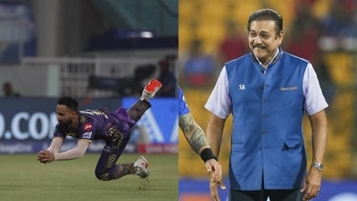 Ramandeep Singh's catch stunned everyone, including those in the commentary box. Ramandeep Singh's catch stunned everyone, including those in the commentary box.