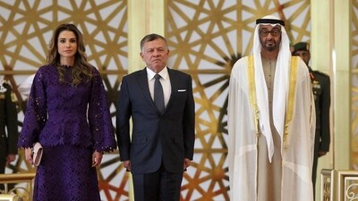 Queen Rania advocates for justice and peace amid anti-Israel protests on US campuses (AFP Photo) Queen Rania advocates for justice and peace amid anti-Israel protests on US campuses (AFP Photo)