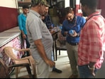 The food safety officers at Karachi Bakery. The food safety officers at Karachi Bakery.