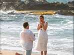 LinkedIn user Bryan Shankman shared this photo from his engagement. 