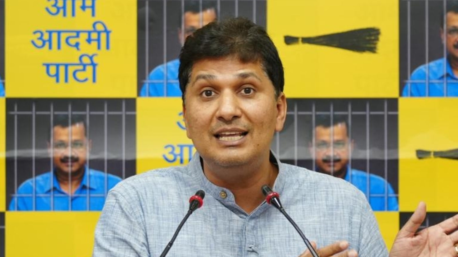 Arvind Kejriwal NIA probe row: AAP calls LG VK Saxena 'agent of BJP' - Vimarsana News