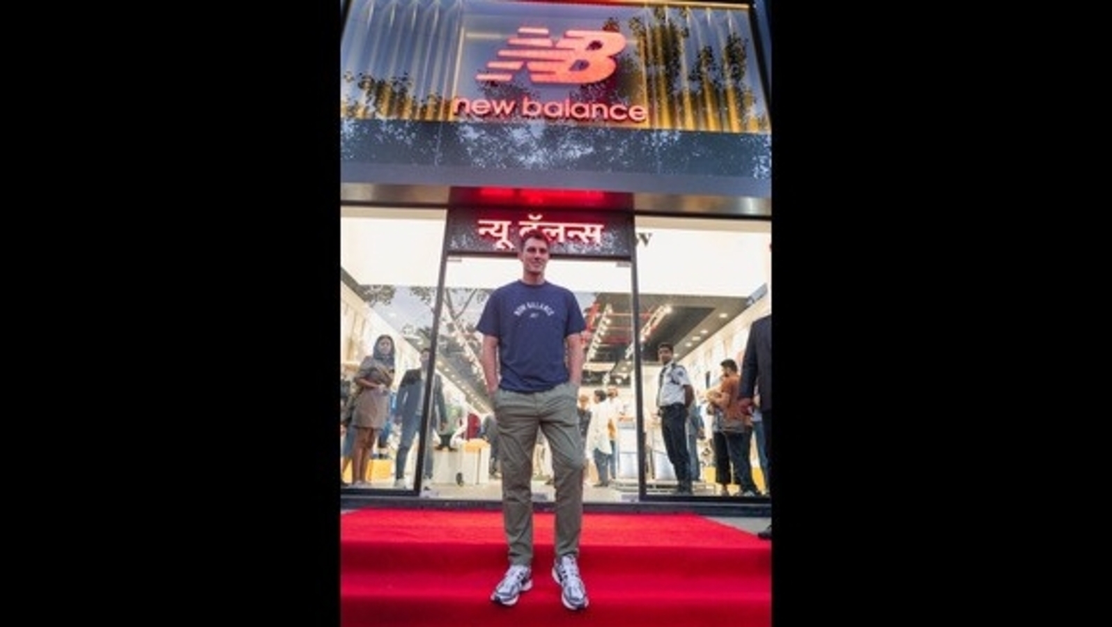 Pat Cummins introduces Mumbai to the New Balance experience. - Vimarsana News