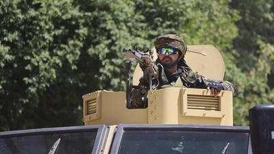 A security personnel during a search operation following Saturday's terror attack in Poonch. (PTI) A security personnel during a search operation following Saturday's terror attack in Poonch. (PTI)