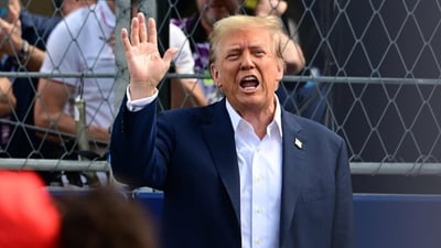 Donald Trump compared Biden administration to ‘Gestapo' (Photo by GIORGIO VIERA / AFP) (AFP) Donald Trump compared Biden administration to ‘Gestapo' (Photo by GIORGIO VIERA / AFP) (AFP)