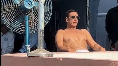 Akshay Kumar is shooting in Ajmer. Akshay Kumar is shooting in Ajmer.