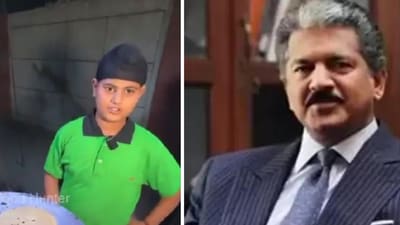 The video of Jaspreet (L) caught industrialist Anand Mahindra's attention on X. ((Instagram/mrsinghfoodhunter)) The video of Jaspreet (L) caught industrialist Anand Mahindra's attention on X. ((Instagram/mrsinghfoodhunter))