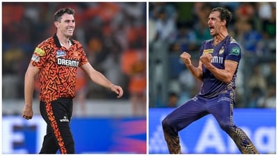 Cummins and Starc have showcased their bowling heroics at the death in the IPL 2024 (AFP)