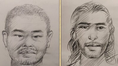 Poonch terror attack: The sketches of the two terrorists.