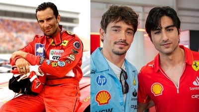 Ibrahim Ali Khan's pictures from the racing track remind fans of Saif Ali Khan's Ta Ra Rum Pum Ibrahim Ali Khan's pictures from the racing track remind fans of Saif Ali Khan's Ta Ra Rum Pum