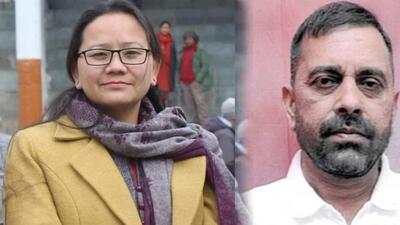 The Congress has nominated Anuradha Rana and Subhash Chand as its Lahaul-Spiti (reserved) and Barsar candidates, respectively, for the June 1 assembly byelections in Himachal Pradesh. (HT Photo) The Congress has nominated Anuradha Rana and Subhash Chand as its Lahaul-Spiti (reserved) and Barsar candidates, respectively, for the June 1 assembly byelections in Himachal Pradesh. (HT Photo)