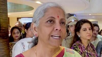 Union finance minister Nirmala Sitharaman. (ANI) Union finance minister Nirmala Sitharaman. (ANI)