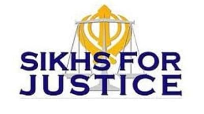 Sikhs For Justice logo. (File) Sikhs For Justice logo. (File)