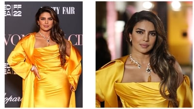 Isn't Priyanka Chopra giving Belle from Beauty and the Beast in this all-yellow look? She wore this to the Red Sea Film Festival in 2022. The exhibit this year includes 250 items from The Costume Institute’s permanent collection, including some garments very rarely seen in public and so fragile they need to be under glass. Isn't Priyanka Chopra giving Belle from Beauty and the Beast in this all-yellow look? She wore this to the Red Sea Film Festival in 2022. The exhibit this year includes 250 items from The Costume Institute’s permanent collection, including some garments very rarely seen in public and so fragile they need to be under glass.
