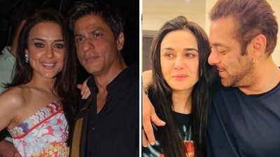 Preity Zinta recently praised Shah Rukh Khan and Salman Khan during a Q/A session on Twitter. Preity Zinta recently praised Shah Rukh Khan and Salman Khan during a Q/A session on Twitter.