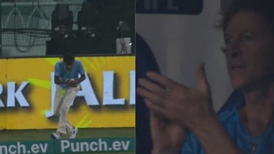 Jonty Rhodes a ball boy for his fielding. Jonty Rhodes a ball boy for his fielding.