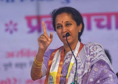 NCP-SCP candidate from Baramati seat Supriya Sule (ANI) NCP-SCP candidate from Baramati seat Supriya Sule (ANI)