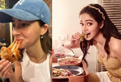 Ananya Panday enjoying her favourite dishes Ananya Panday enjoying her favourite dishes