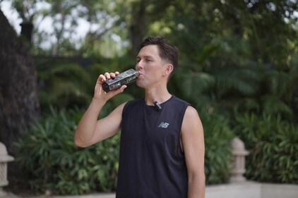 Trent Boult during the promotional shoot for Evocus