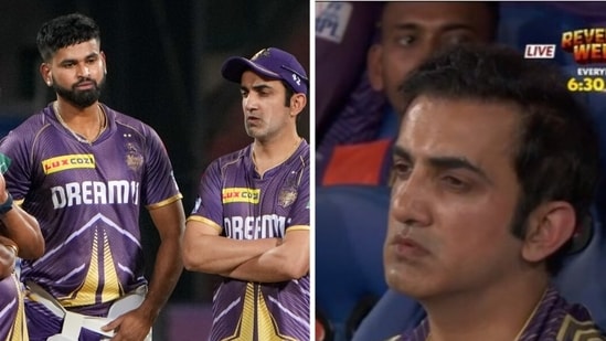 Gambhir opted to send out a tactical message to Iyer after Nicholas Pooran's dismissal (PTI-IPL)
