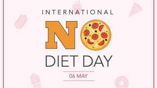 Happy International No Diet Day 2024: Check out these wishes, images, quotes, SMS, WhatsApp and Facebook status to share with friends. (Sketchbubble)