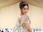 Alia Bhatt at the 2024 Met Gala; Deepika Padukone at an event in 2017.