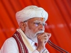 Ahmednagar: Prime Minister Narendra Modi addresses a public meeting for Lok Sabha elections.(PTI)