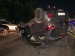 Traffic experts attribute drink driving, high speed of commercial vehicles and lesser presence of traffic personnel during nights as the main reasons behind the increase in fatal road accidents during the night. (ANI)