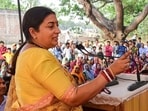 Union minister Smriti Irani. (PTI)