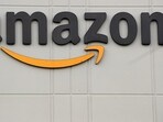 The Amazon logo is pictured outside the company's distribution center in Staten Island, New York. The Amazon logo is pictured outside the company's distribution center in Staten Island, New York.