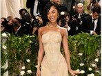 Tyla in a Balmain gown that is made to be worn just once, and 'put to sleep'. Tyla in a Balmain gown that is made to be worn just once, and 'put to sleep'.