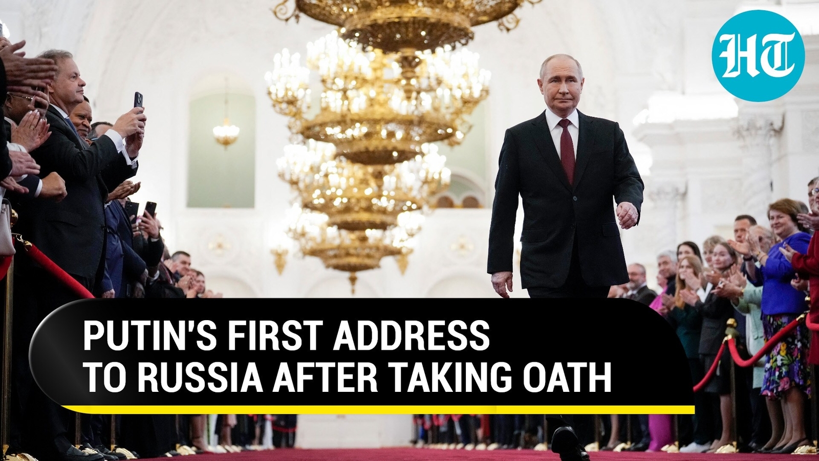 Putin Vows To Protect Russia After Taking Over New Term As President ...