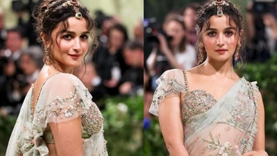 Alia Bhatt turns into an Indian princess on the Met Gala 2024 red carpet Alia Bhatt turns into an Indian princess on the Met Gala 2024 red carpet