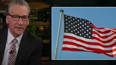 Comedian Bill Maher pledges not to get anxious if Trump is re-elected, discusses potential election impact of Trump's criminal conviction. (Bill Maher)
