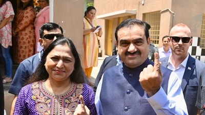 Lok Sabha Elections 2024: Gautam Adani urged the public to actively engage in the process. Lok Sabha Elections 2024: Gautam Adani urged the public to actively engage in the process.